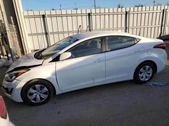 2016 HYUNDAI ELANTRA SE VIN: 5NPDH4AE5GH734965