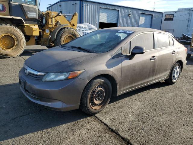 2012 HONDA CIVIC LX VIN: 2HGFB2F57CH545360