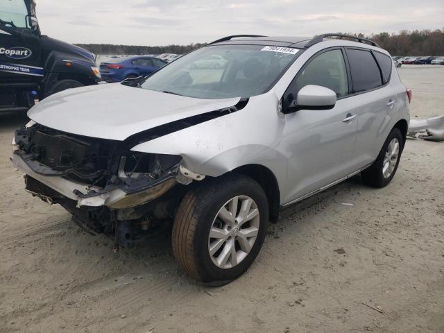 2012 NISSAN MURANO S VIN: JN8AZ1MW5CW230167