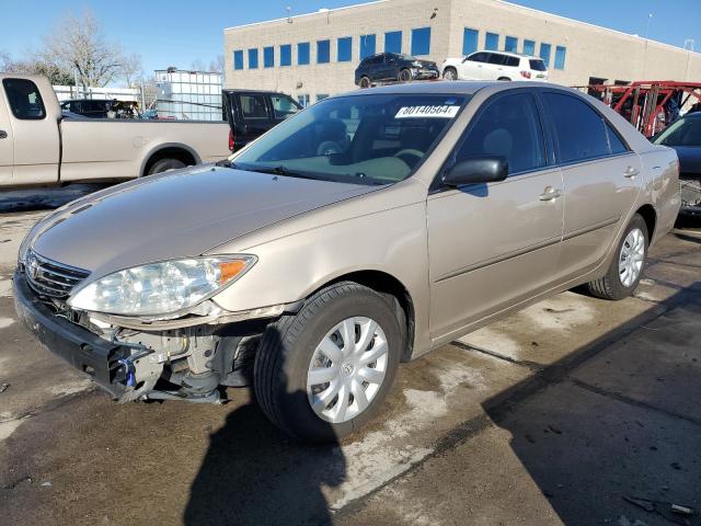 2006 TOYOTA CAMRY LE VIN: 4T1BE32K46U721607