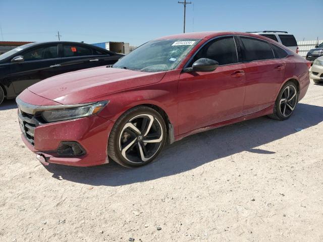 2021 HONDA ACCORD SPO VIN: 1HGCV1F45MA061165