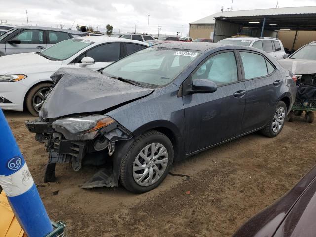 2019 TOYOTA COROLLA L VIN: 5YFBURHE6KP892572