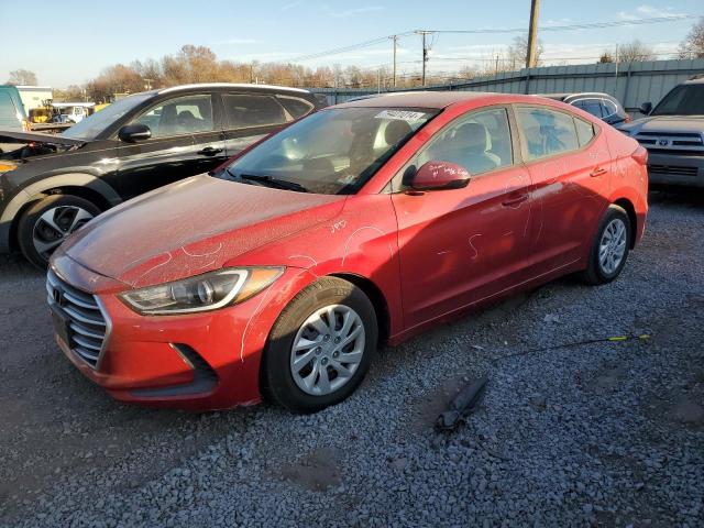 2017 HYUNDAI ELANTRA SE VIN: 5NPD74LF1HH100465