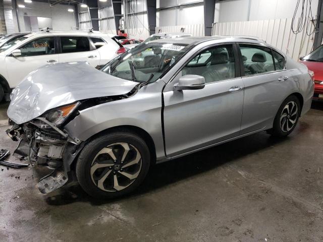 2017 HONDA ACCORD EXL VIN: 1HGCR2F85HA025625