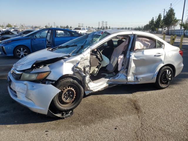 2012 HONDA CIVIC LX VIN: 19XFB2F54CE377350