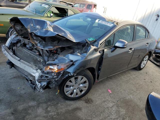 2012 HONDA CIVIC LX VIN: 19XFB2F57CE379271