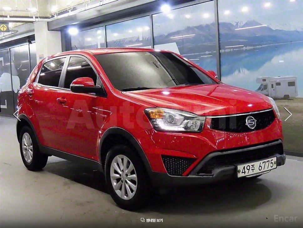 2015 KGM (SSANGYONG) KORANDO VIN: KPBBH3MK1FP216953