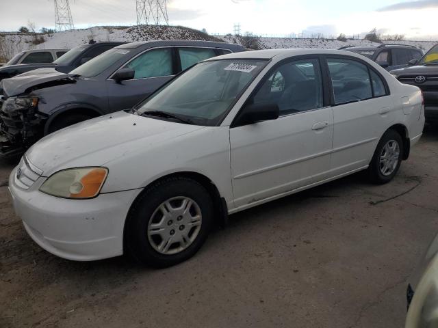 2002 HONDA CIVIC LX VIN: 2HGES16582H561099