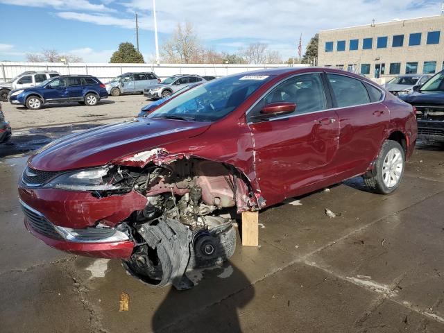 2016 CHRYSLER 200 LIMITE VIN: 1C3CCCAB2GN132992