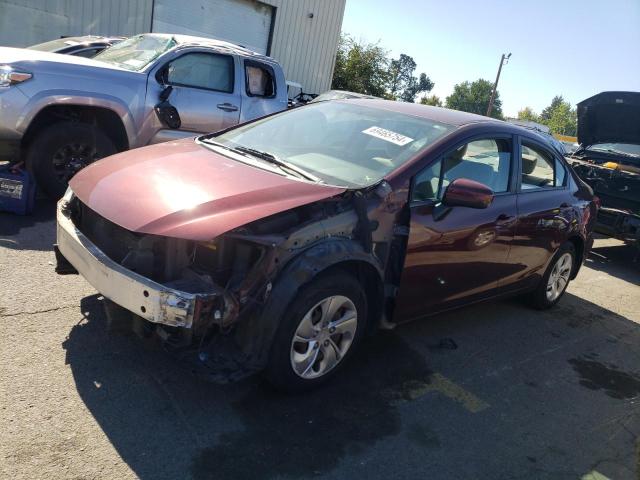 2014 HONDA CIVIC LX VIN: 19XFB2F55EE255289