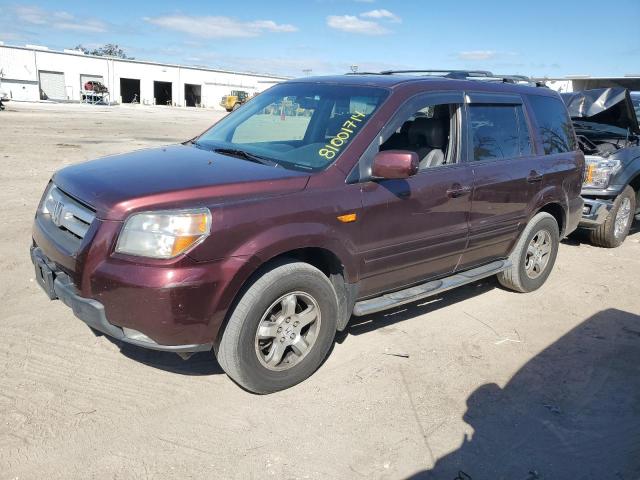 2007 HONDA PILOT EXL VIN: 2HKYF18597H527930