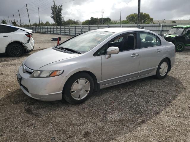 2006 HONDA CIVIC HYBR VIN: JHMFA362X6S007180