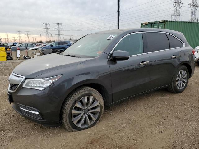2014 ACURA MDX TECHNO VIN: 5FRYD4H48EB047418