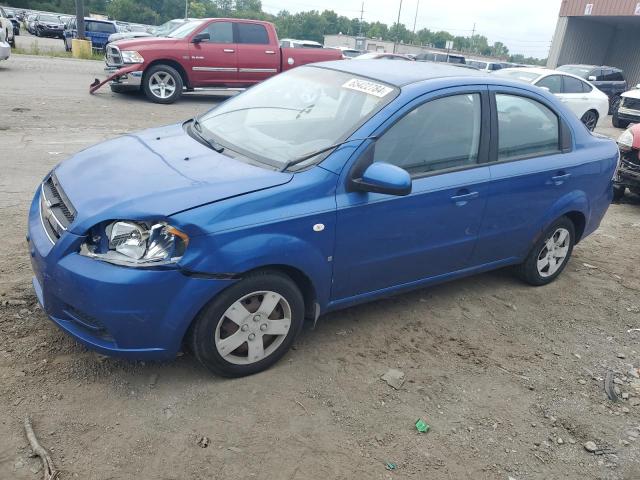 2007 CHEVROLET AVEO BASE VIN: KL1TD56687B057692