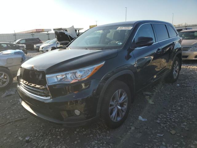 2016 TOYOTA HIGHLANDER VIN: 5TDBKRFH0GS235588