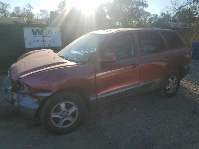2003 HYUNDAI SANTA FE G VIN: KM8SC73E63U489772