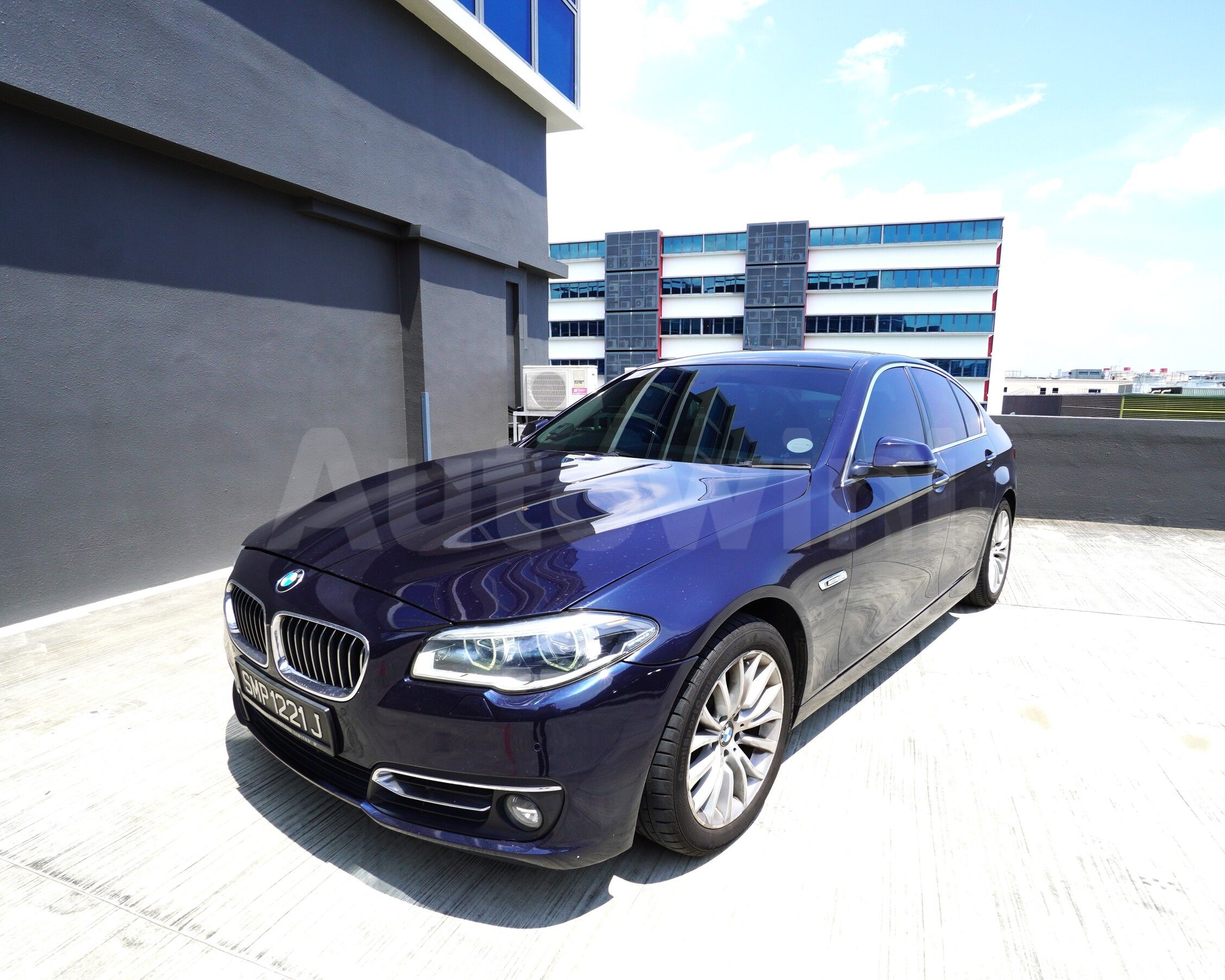 2014 BMW 5 SERIES VIN: WBA5A32090D789613