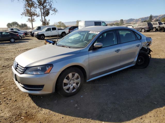 2013 VOLKSWAGEN PASSAT S VIN: 1VWAP7A33DC063371