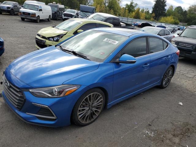 2017 HYUNDAI ELANTRA SP VIN: KMHD04LB1HU357807