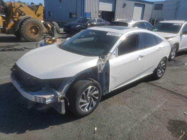 2018 HONDA CIVIC EX VIN: 19XFC2F70JE206929