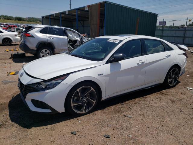 2021 HYUNDAI ELANTRA N VIN: KMHLR4AF7MU146659