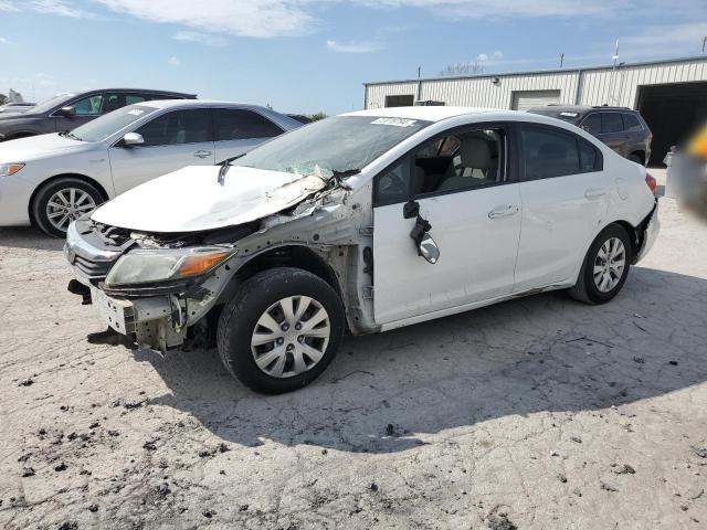 2012 HONDA CIVIC LX VIN: 19XFB2F53CE079534