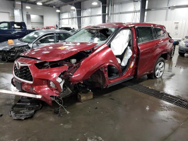 2021 TOYOTA HIGHLANDER VIN: 5TDBZRBHXMS532140