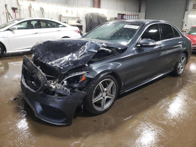 2015 MERCEDES-BENZ C 400 4MAT VIN: 55SWF6GB0FU011222