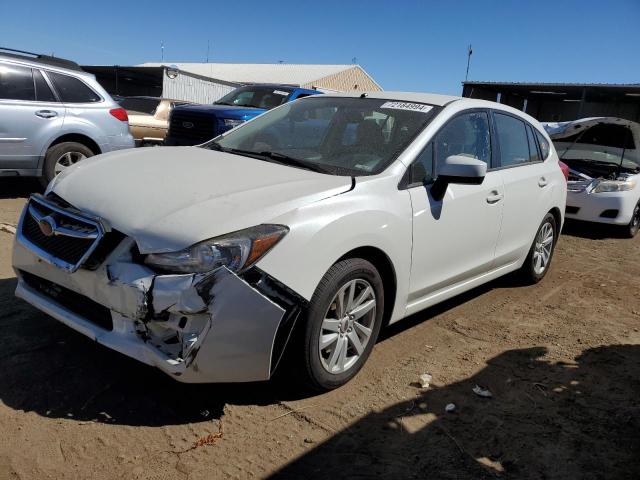 2015 SUBARU IMPREZA PR VIN: JF1GPAC63F8202993