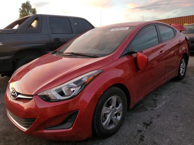 2015 HYUNDAI ELANTRA SE VIN: KMHDH4AE4FU391632