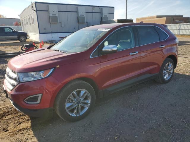 2015 FORD EDGE SEL VIN: 2FMTK4J80FBB39275