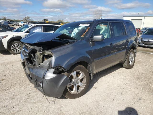 2013 HONDA PILOT EXL VIN: 5FNYF4H51DB035484