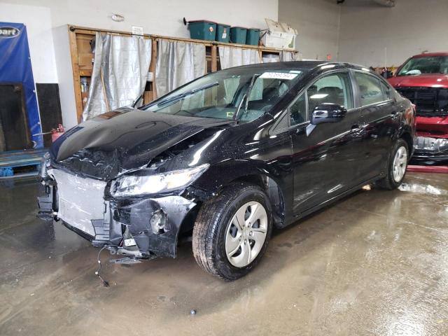 2015 HONDA CIVIC LX VIN: 19XFB2F53FE003803