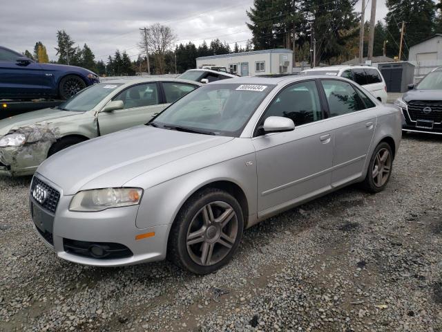 2008 AUDI A4 2.0T QU VIN: WAUDF78E68A035119