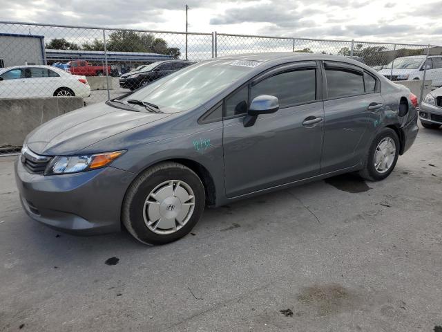 2012 HONDA CIVIC HF VIN: 2HGFB2F66CH325278