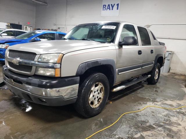 2003 CHEVROLET AVALANCHE VIN: 3GNEK13T33G258354