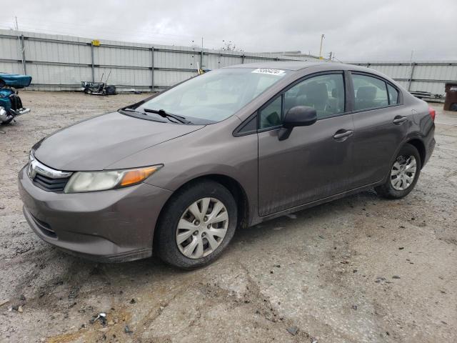 2012 HONDA CIVIC LX VIN: 19XFB2F54CE317603