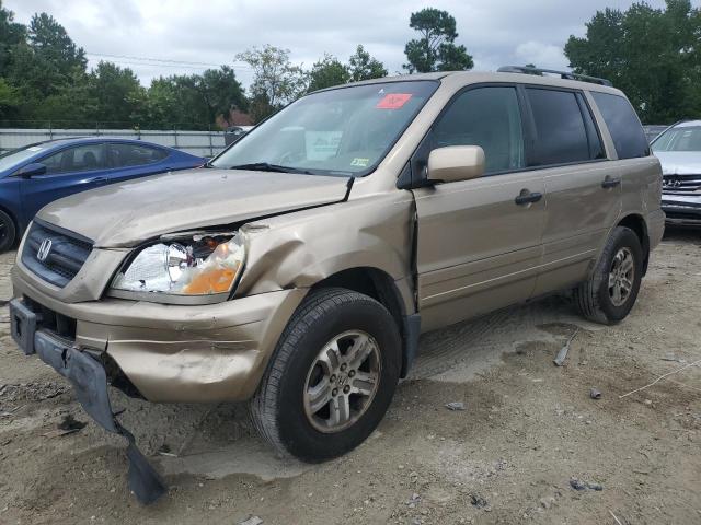 2005 HONDA PILOT EX VIN: 2HKYF18445H508433