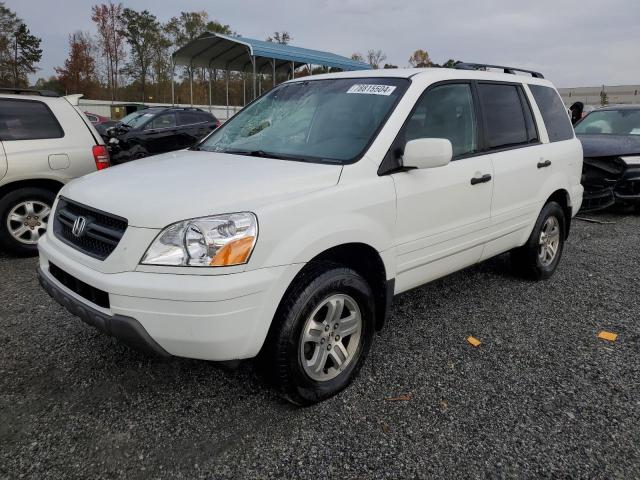 2003 HONDA PILOT EXL VIN: 2HKYF18563H556120