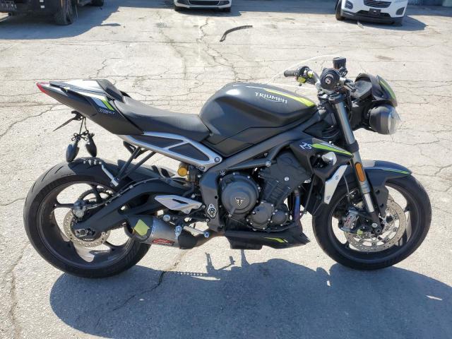 2021 TRIUMPH MOTORCYCLE STREET TRI VIN: SMTA554S1MTAF7147