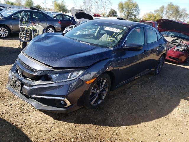 2019 HONDA CIVIC EX VIN: JHMFC1F33KX007414