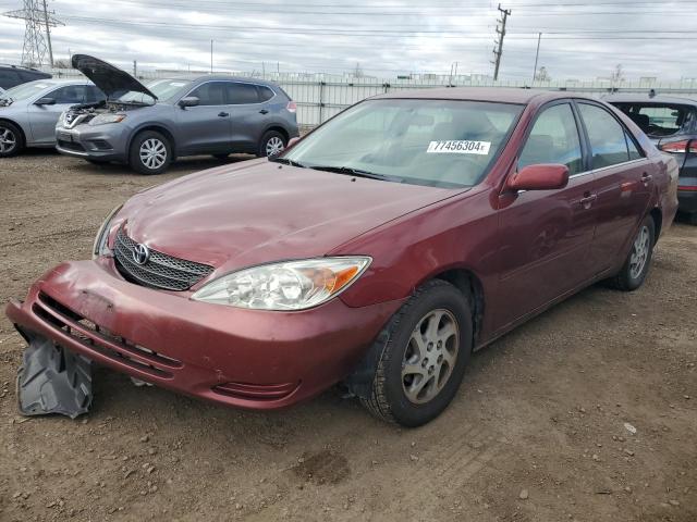 2002 TOYOTA CAMRY LE VIN: 4T1BE32K42U608766