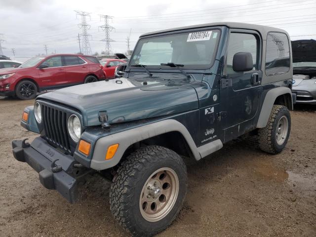 2006 JEEP WRANGLER X VIN: 1J4FA39S96P704155