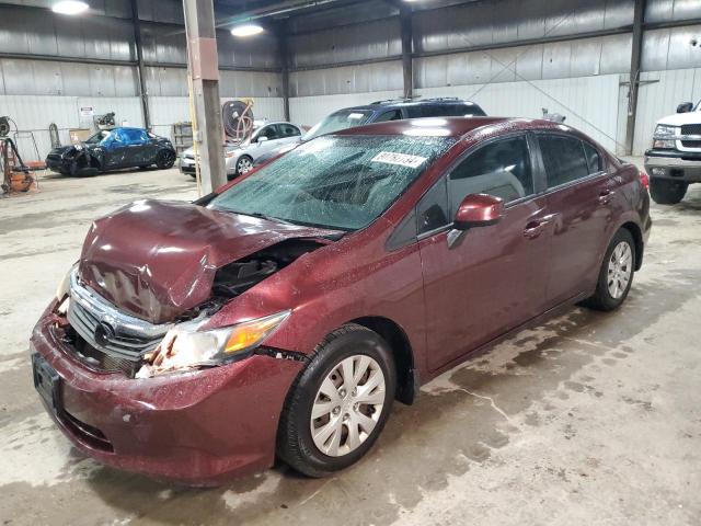 2012 HONDA CIVIC LX VIN: 19XFB2F53CE071224