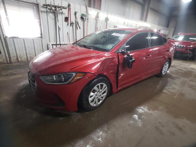 2017 HYUNDAI ELANTRA SE VIN: 5NPD74LF4HH209650