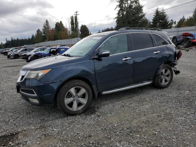 2011 ACURA MDX TECHNO VIN: 2HNYD2H69BH545327
