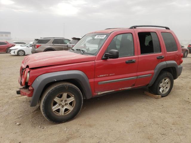 2003 JEEP LIBERTY SP VIN: 1J4GL48K03W508550
