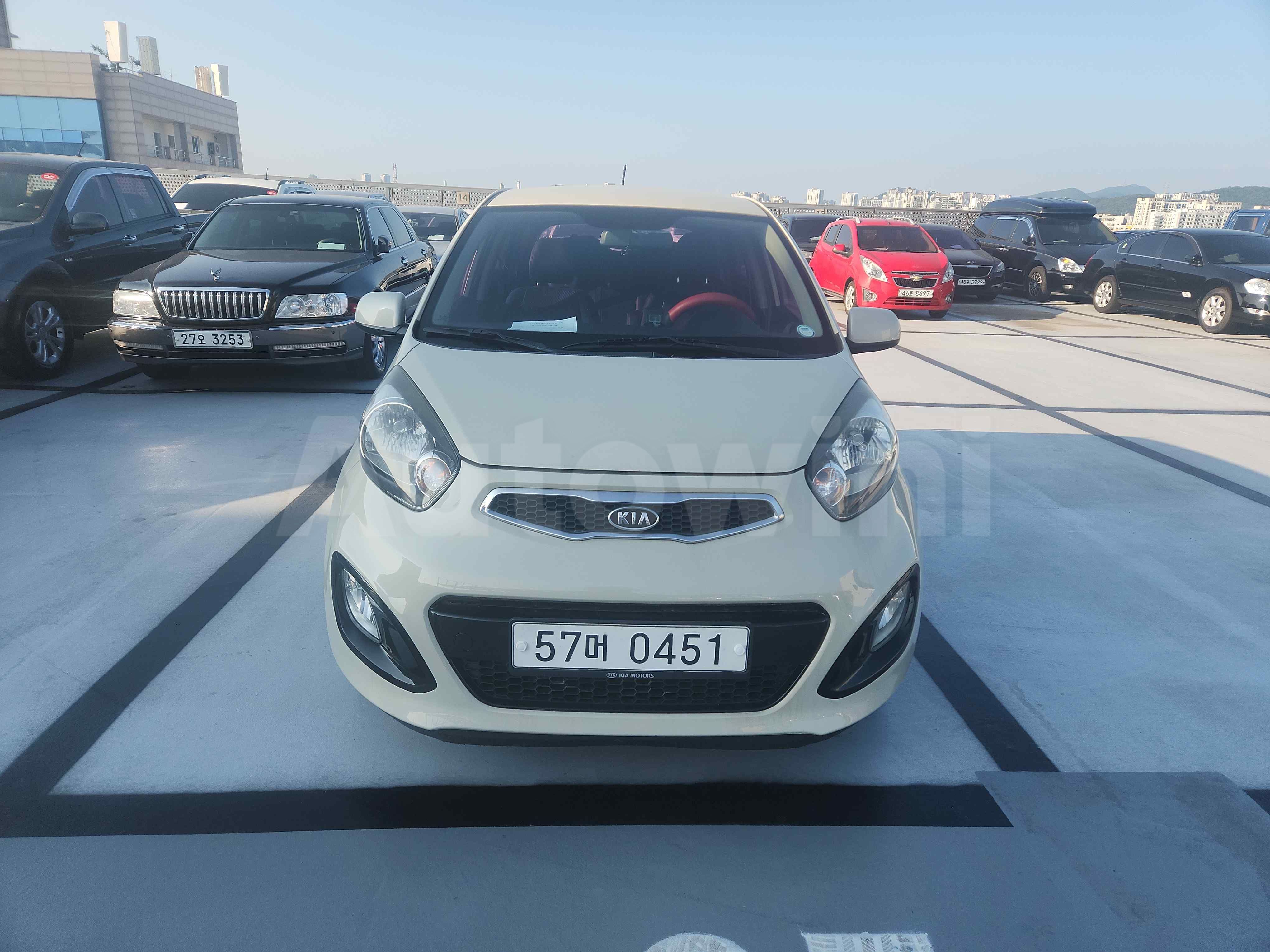 2013 KIA MORNING VIN: KNABX511BDT397845