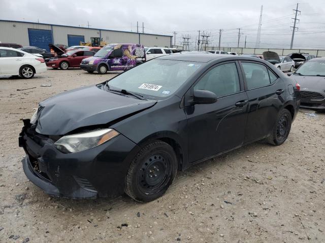 2015 TOYOTA COROLLA L VIN: 2T1BURHE6FC385435
