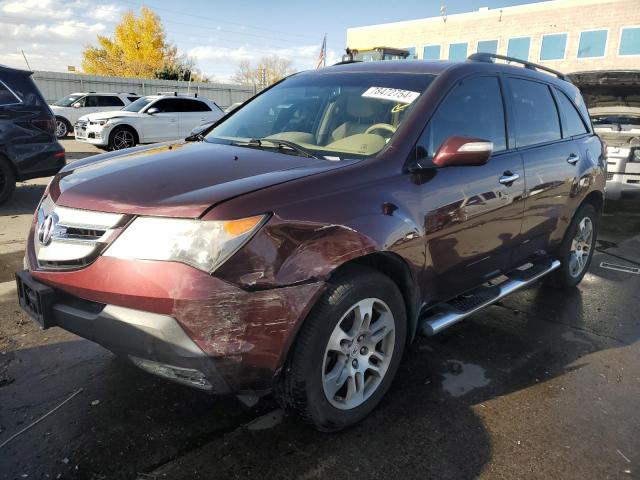 2008 ACURA MDX TECHNO VIN: 2HNYD28378H522188